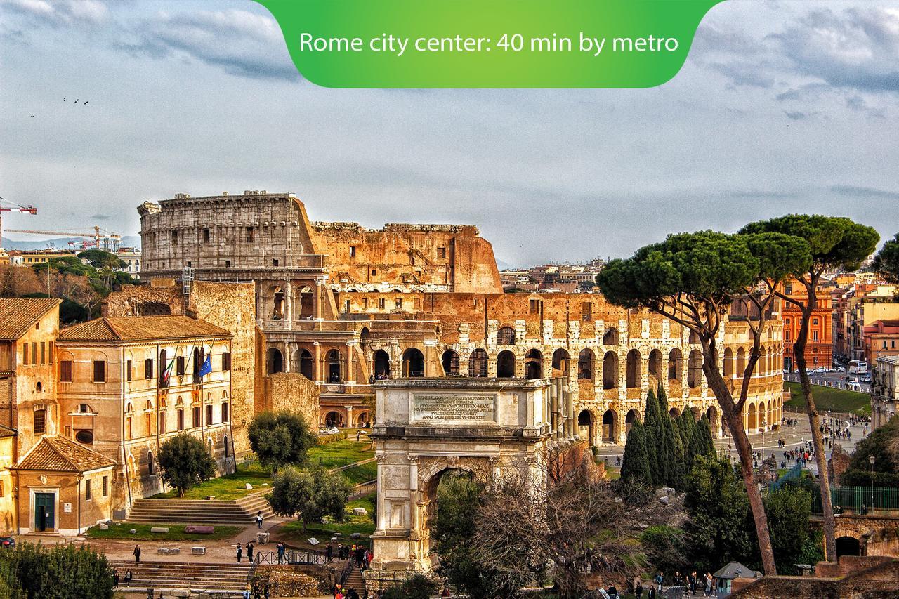 Rome4Guest Ostia Lägenhet Exteriör bild
